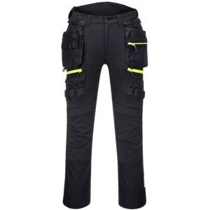 Portwest DX4 hantverksbyxor full stretch, Svart (STL Eu50)