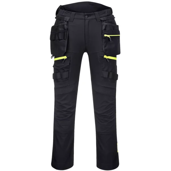 Portwest DX4 hantverksbyxor full stretch, Svart (STL Eu50)