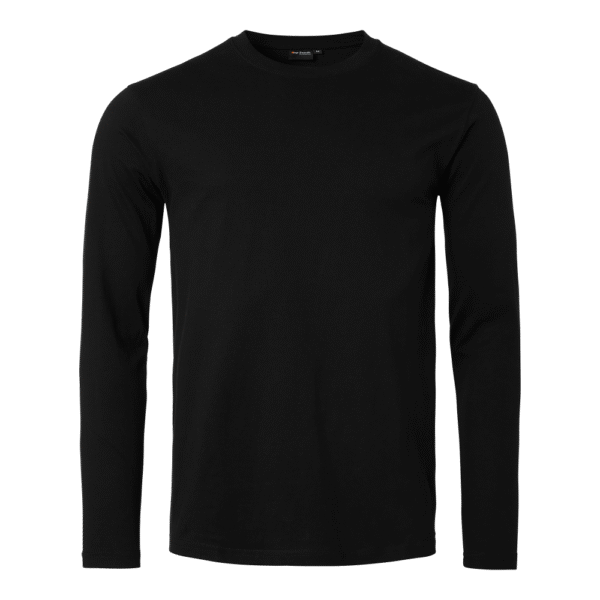 långärmad T-shirt i bomull