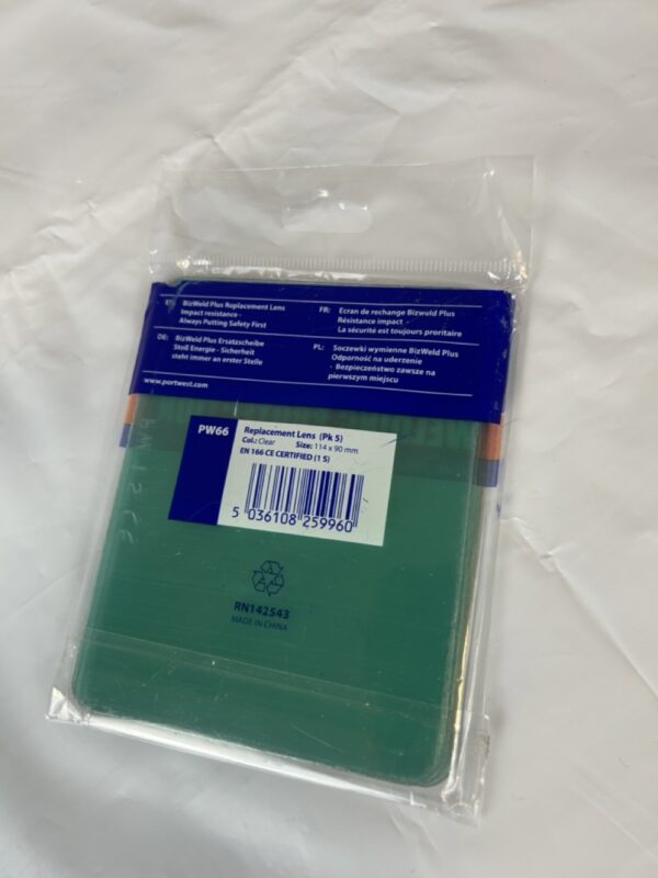 Portwest PW66 - BizWeld Plus Replacement Lens (Pk5) - Bild 2